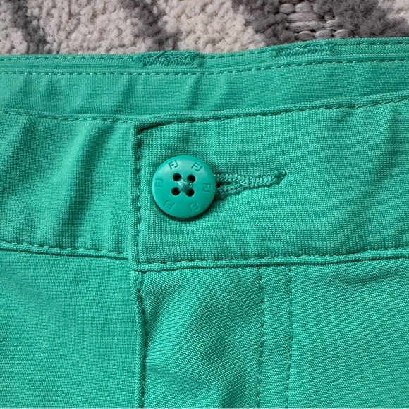 FootJoy Men’s Performance Knit Golf Shorts Size 38 Sea Green Inseam: 9.5" - Picture 5 of 10